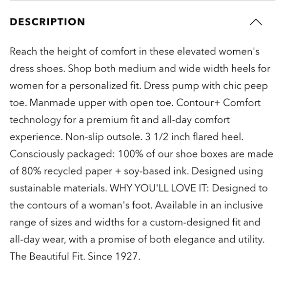 Naturalizer Women Hardy Open Toe Dressy Pumps - Picture 5 of 7